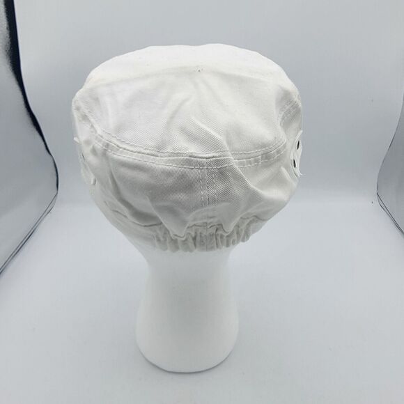 New Women's Hat, Cap One Size Fits Most, Fitted, White Comfy, Trees - Picture 4 of 9